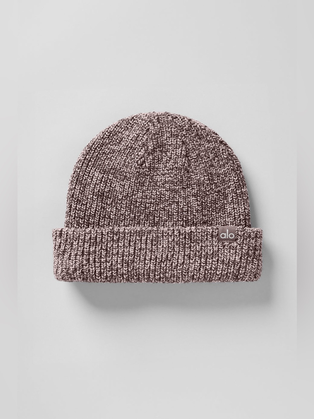 Alo Yoga Marl Beanie Hat- Mushroom Marl